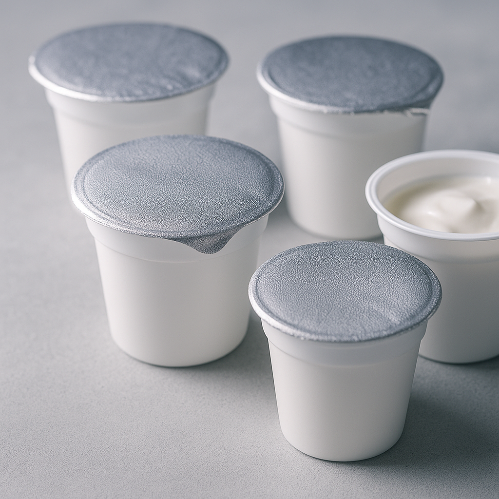 Food and dairy lidding foils